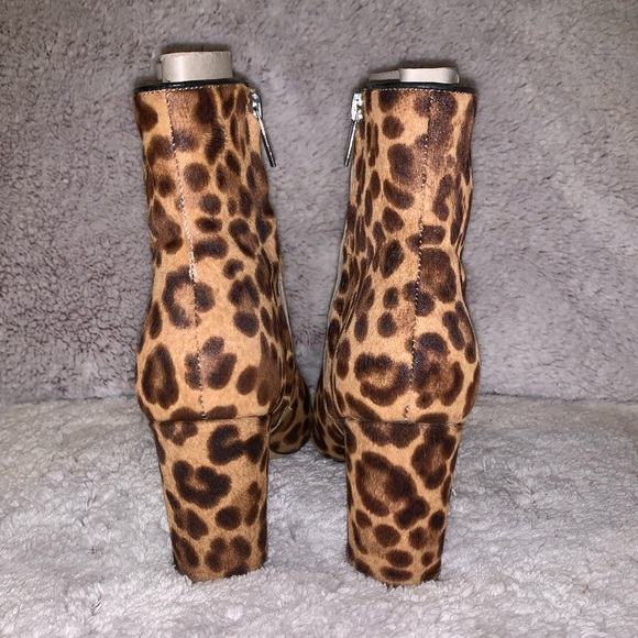 Marc Fisher Ulanily Leopard Booties Women’s 7.5 - Picture 4 of 5